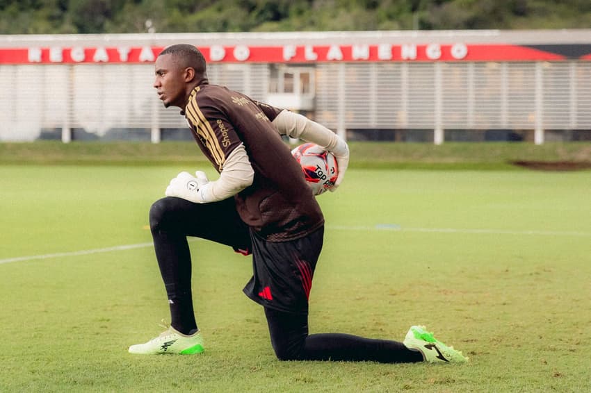 Andrew treino Flamengo