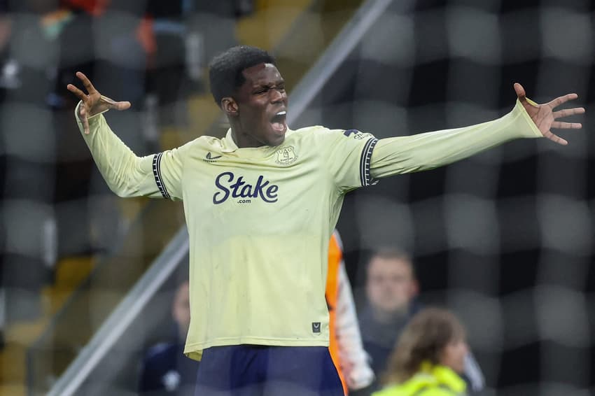 Pela Premier League, o Everton venceu o Aston Villa por 1 a 0 (Foto: Darren Staples / AFP)
