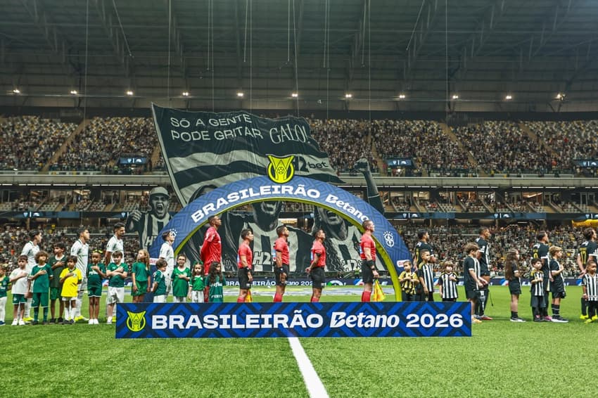 Atlético-MG e Palmeiras se enfrentaram pela primeira rodada do Brasileirão (Foto: Samuel Ramos/Pera Photo Press/Gazeta Press)