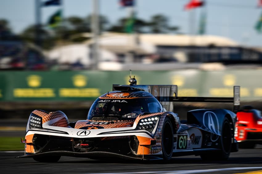 O número 60 da  Meyer Shank Racing largará em P4 em Daytona (Foto: Brandon Badraoui / IMSA)