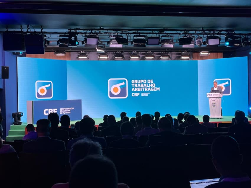 Samir Xaud, presidente da CBF (Foto: Maurício Luz/Lance!)