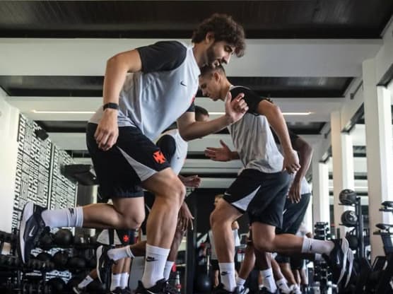 Jogadores do Vasco na pré-temporada