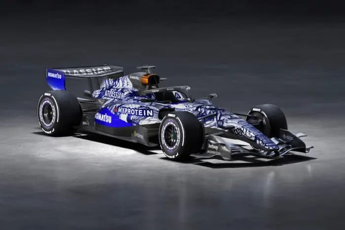 Carro Williams 2026 (Foto: Divulgação / Williams)