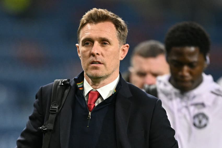Darren Fletcher é o treinador interino do Manchester United (Foto: Oli SCARFF / AFP)