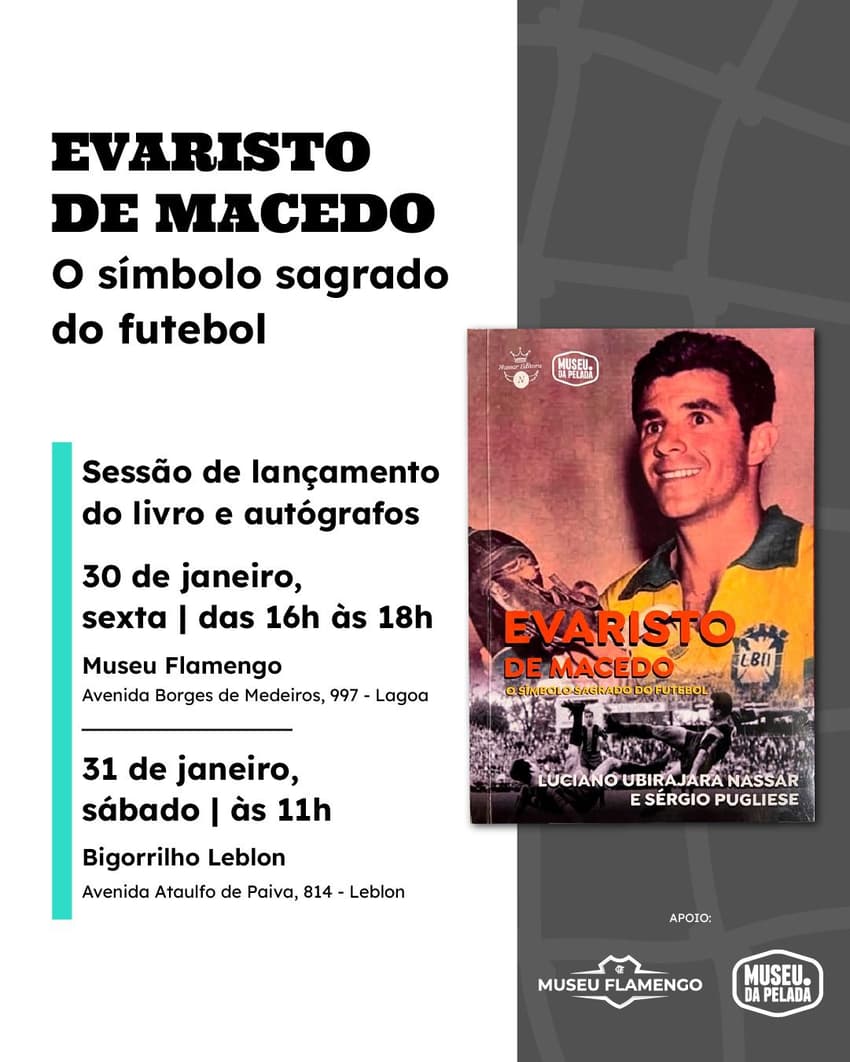 Evaristo de Macedo livro