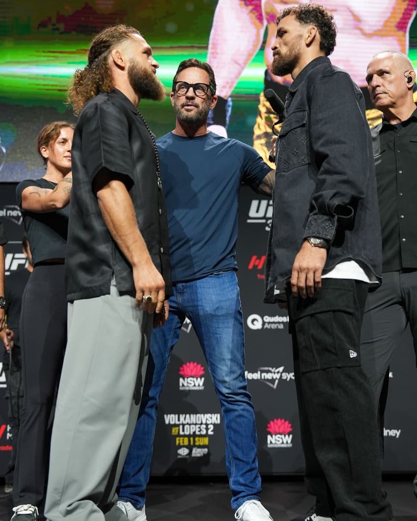 Fiziev e Ruffy se enfrentam no UFC 325 (Foto: Reprodução Instagram UFC)