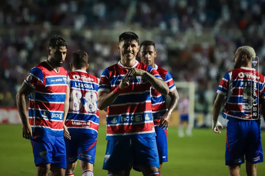 Partida entre Fortaleza e Quixadá, pelo Campeonato Cearense (Foto: Leonardo Moreira/Fortaleza EC)