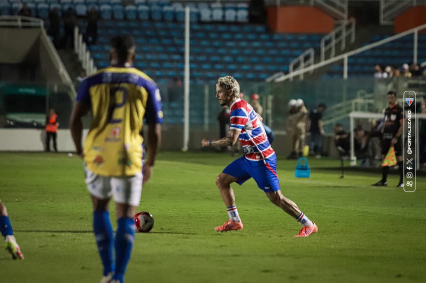 Partida entre Fortaleza e Quixadá, pelo Campeonato Cearense (Foto: Leonardo Moreira/Fortaleza EC)