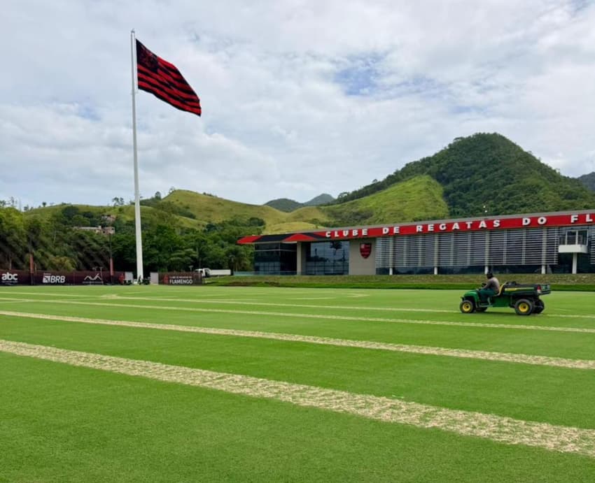 Gramado Ninho do Urubu Flamengo