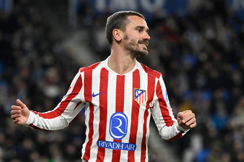 Griezmann em ação pelo Atlético de Madrid (Foto: Ander Gillenea/AFP)