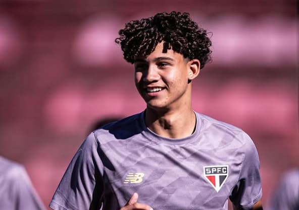 Gustavo Zabarelli jogará a Copinha pelo São Paulo.