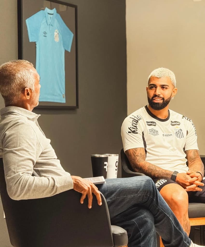 Romário e Gabigol (Foto:  Arquivo pessoal / Romário)