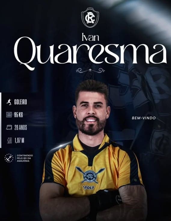 Ivan Quaresma é anunciado no Remo