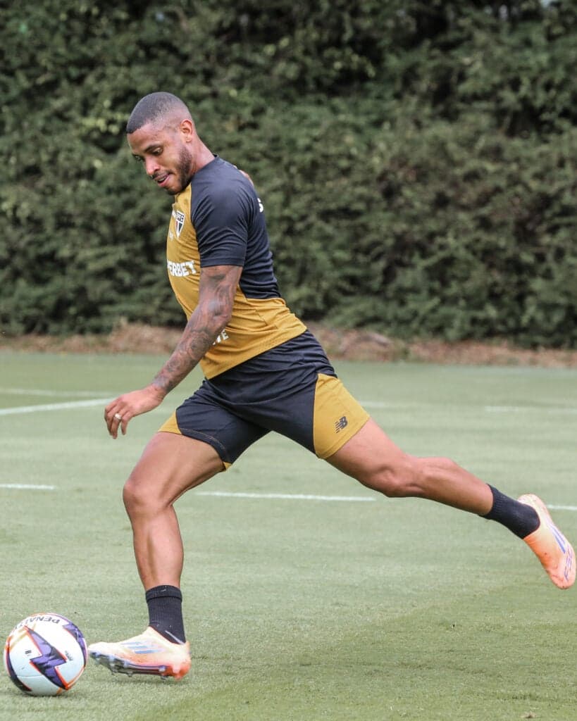 São Paulo atualizou o quadro de André Silva (Foto: Divulgação/ São Paulo)