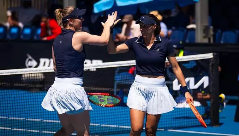Luisa Stefani e Gabriela Dabrowski (Foto: WTA / Esporte News Mundo)