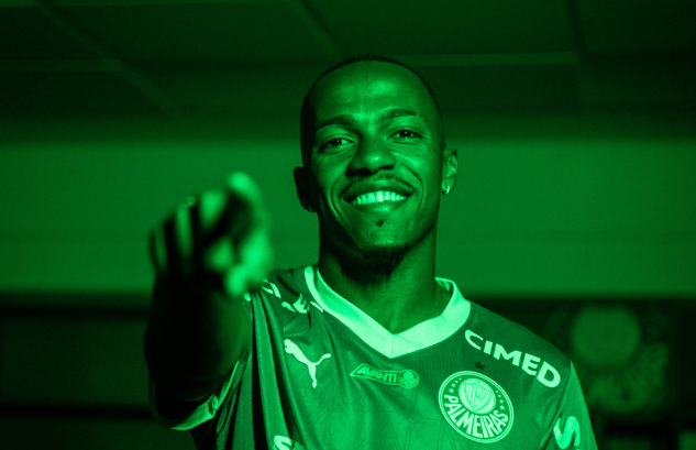 Marlon Freitas é o novo reforço do Palmeiras (Foto: Divulgação/Palmeiras)