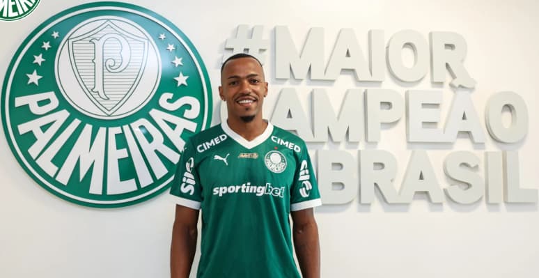 Marlon Freitas é anunciado pelo Palmeiras (Foto: Werner Flister/Palmeiras/by Canon)