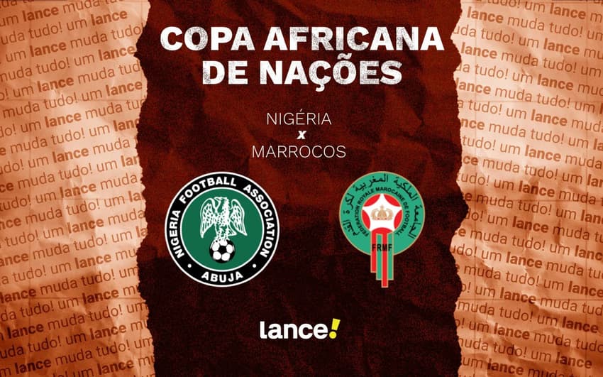 Nigéria x Marrocos pela Copa Africana de Nações 