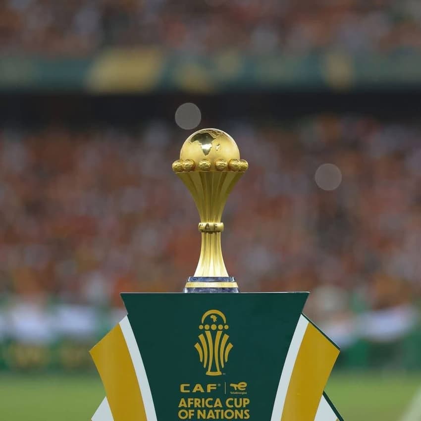 Troféu da Copa Africana de Nações de 2026 (Foto: AFP)