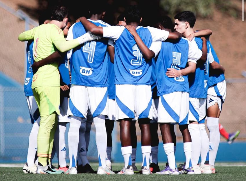 Time Sub-20 do Cruzeiro (Foto: Gustavo Martins/Cruzeiro)