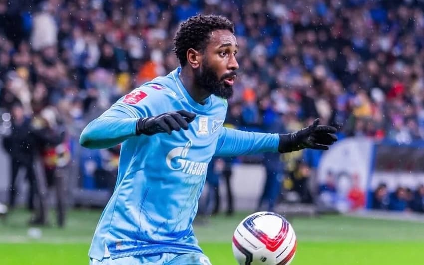 Gerson pelo Zenit (Foto: Reprodução Zenit)