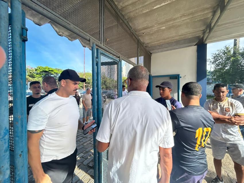 Entrada de torcedores Nacional Copinha