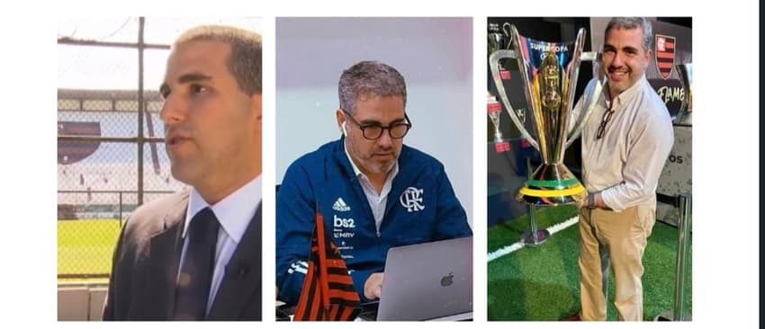 André Galdeano durante 15 anos no Flamengo (Foto: Divulgação)