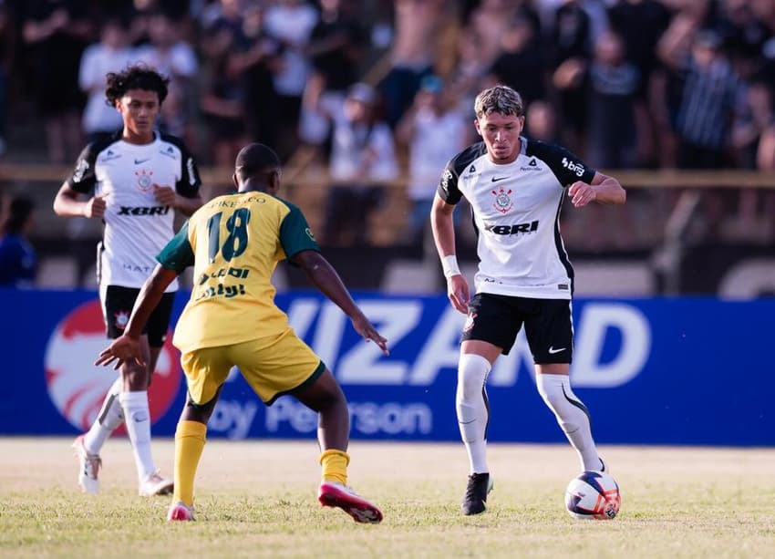 Corinthians venceu o jogo diante do XV de Jaú (Foto: Wanderson Oliveira/ Agência Corinthians)