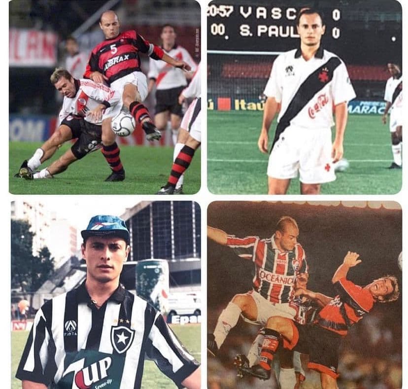 Leandro Ávila passou pelos quatro clubes grandes do Rio (Foto: Instagram Leandro Ávila)