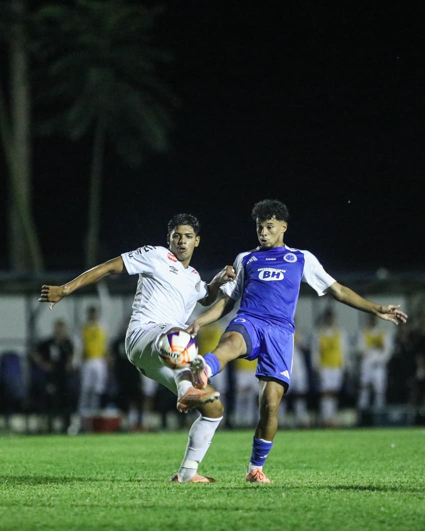 Cruzeiro x Santos (Foto: Reinaldo Campos/Santos FC)