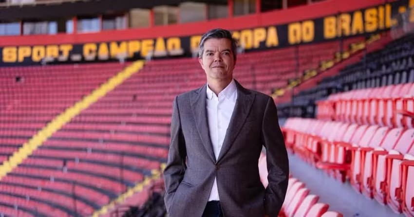 Felipe Ximenes, novo CEO do Sport  (Foto: Paulo Paiva/SCR)