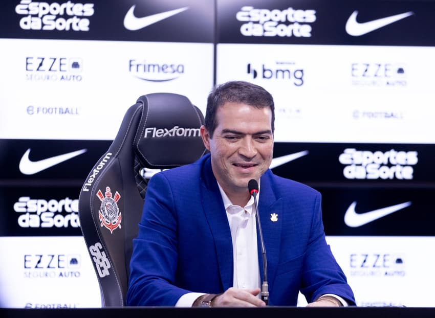 Marcelo Paz, executivo de futebol do Corinthians (Foto: Rodrigo Coca/Agência Corinthians)