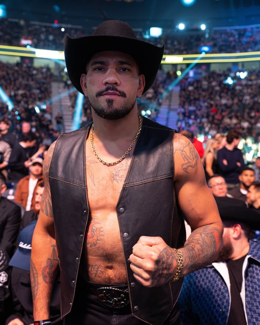 Alex Poatan no UFC 324 (Foto: Reprodução Instagram UFC)