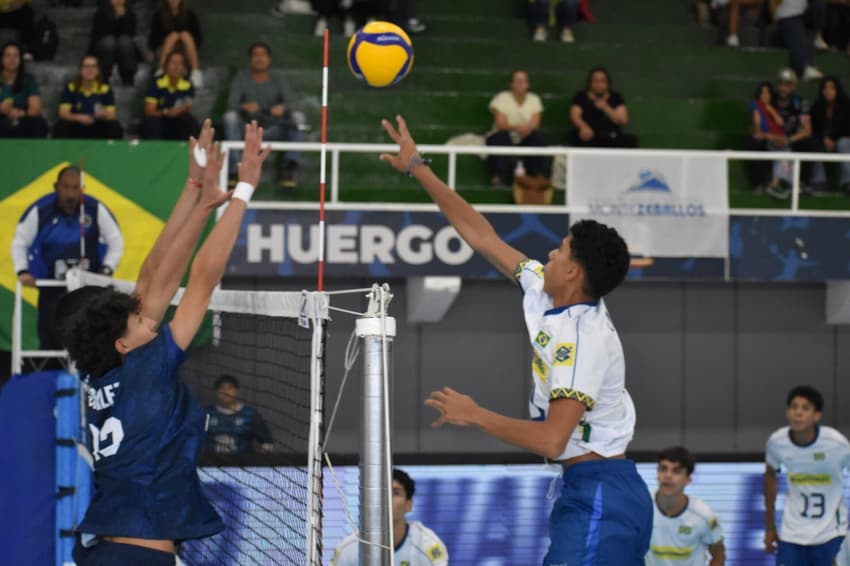 Brasil chegou invicto à decisão do Sul-Americano Sub-17