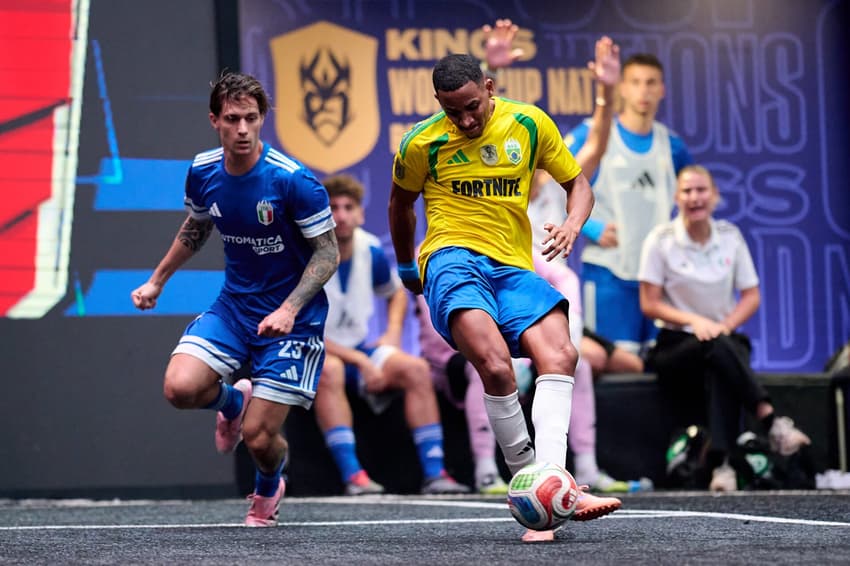 Brasil vence Itália na Kings World Cup (Foto: Reprodução)