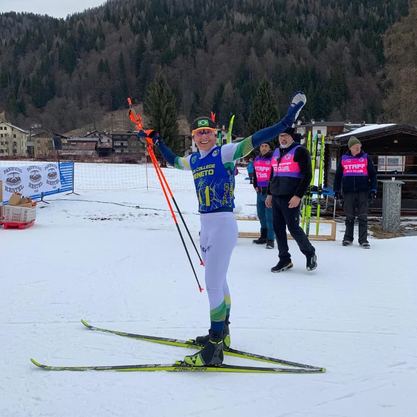 Bruna Moura representará o Brasil no esqui cross country