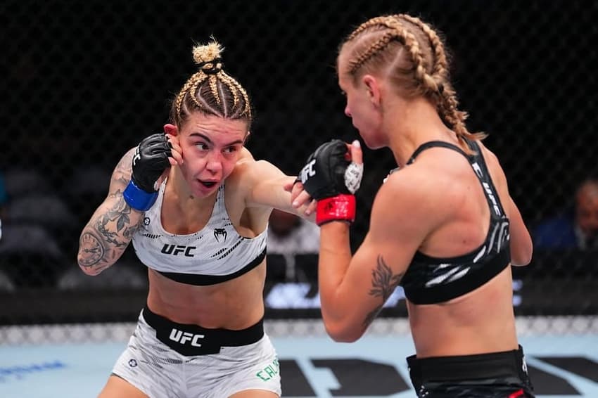 Nicolle Caliari tenta primeira vitória no UFC (Foto: Reprodução Instagram nicaliari)