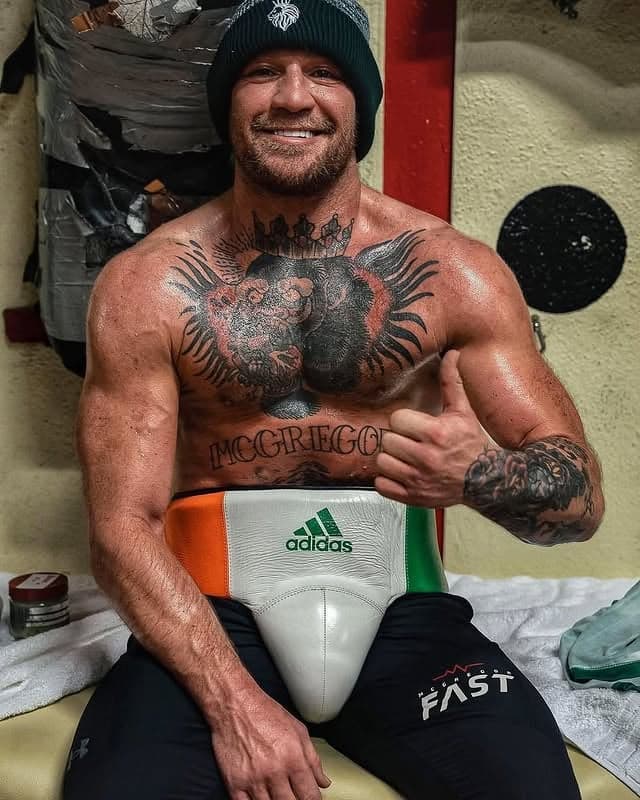 McGregor treina para o UFC Casa Branca (Foto: Reprodução Instagram TheNotoriousMMA)