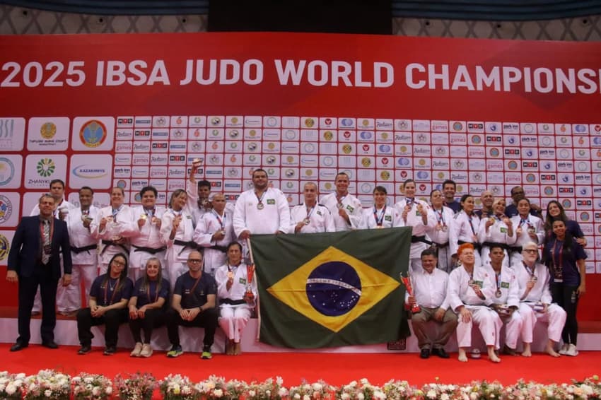 Brasil liderou o quadro de medalhas no Mundial de Judô