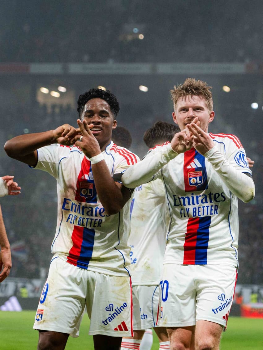 Endrick em ação pelo Lyon (Foto: Divulgação/OL)