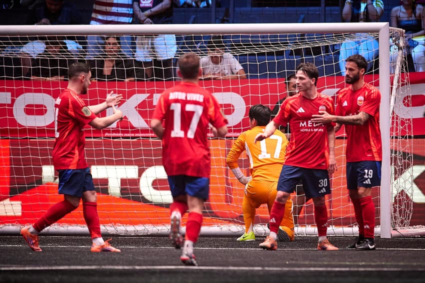 Espanha vence Peru na Kings World Cup (Foto: Reprodução/ X)