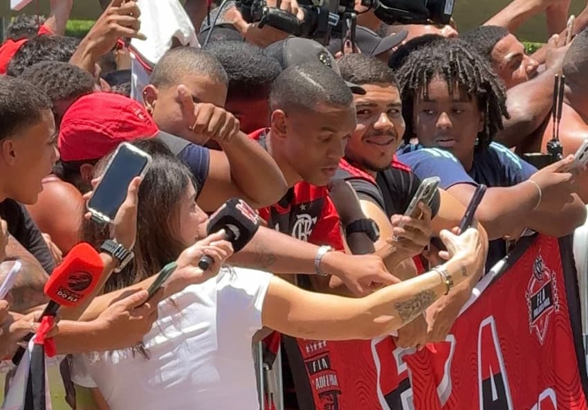 Esposa de Lucas Paquetá (Foto: Lucas Bayer/Lance!)