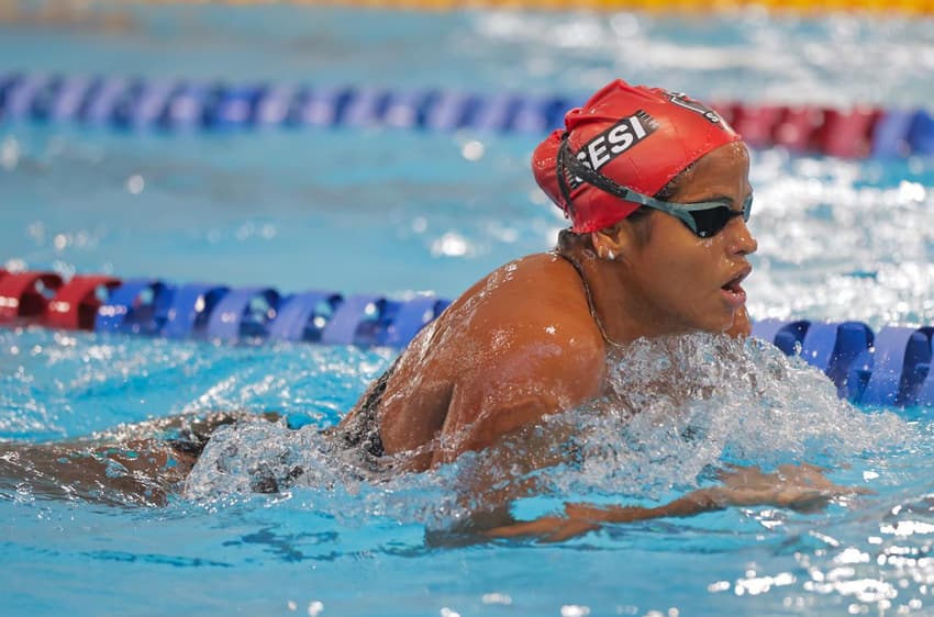 Etiene Medeiros é apresentada pelo Sesi e mira ciclo Olímpico (Foto: Divulgação Sesi)