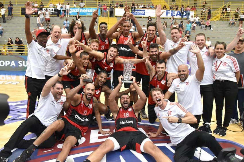 Flamengo, campeão da Copa Super 8 em 2018 (Foto: João Pires/LNB)
