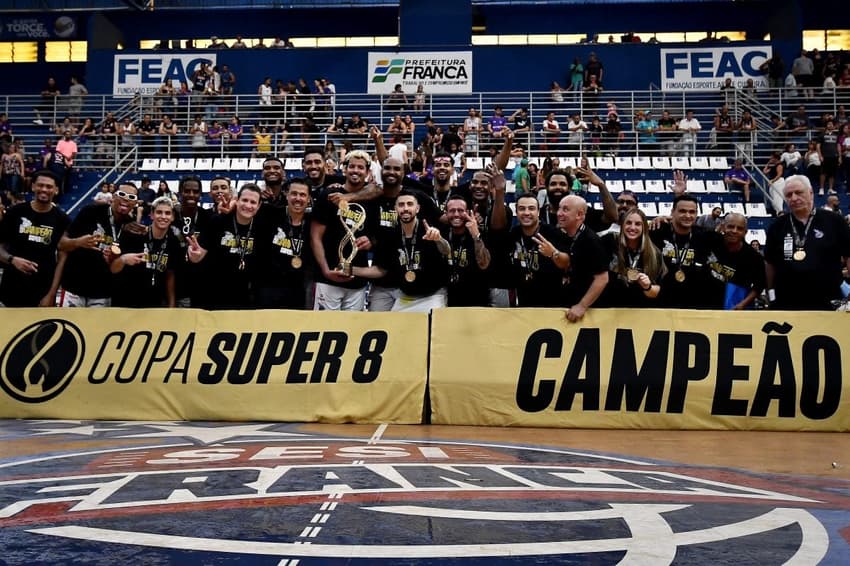 Franca, campeão da Copa Super 8 em 2023 (Foto: Deco Pires/LNB)