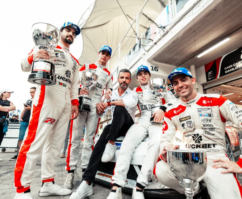 Novo apresentador da Globo, Caio Castro foi vice-campeão da Porsche Cup Brasil (Foto: Reprodução/Instagram)