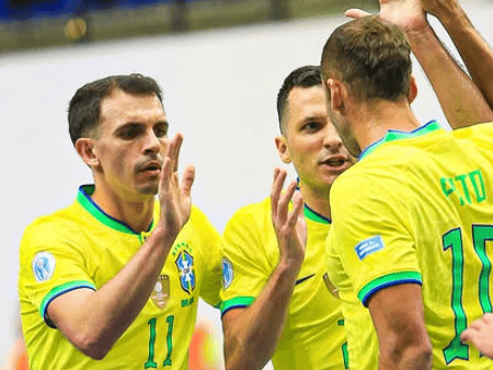 Brasil empatou com a Colombia na estreia da Copa América de Futsal (Foto: René Mendez / Staff Images / CBF)