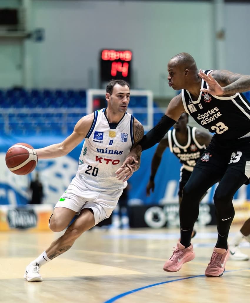 O Minas Tênis Clube venceu o Corinthians nas quartas de final do Super 8 (Foto: Hedgard Moraes / MTC)