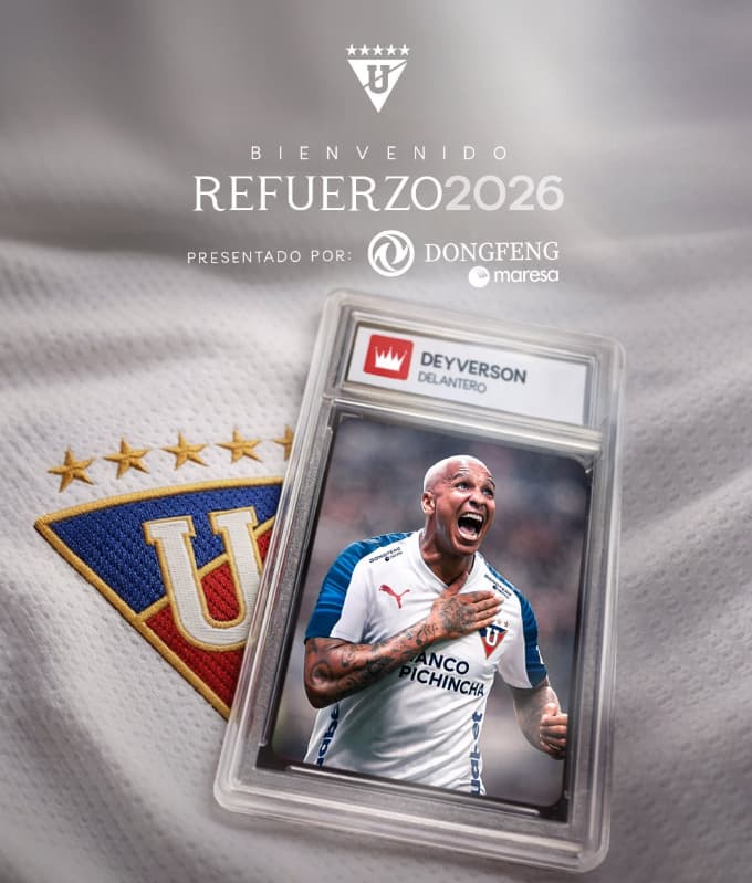 Deyverson reforça LDU do Equador para Libertadores após sair do Fortaleza (Foto: Divulgação/X)