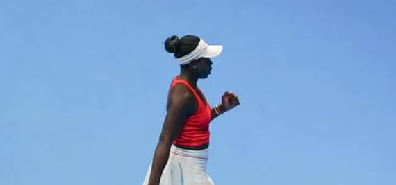 A canadense Victoria Mboko eliminou Bia Haddad (Reprodução)